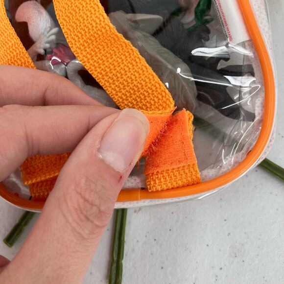 Rainforest Cafe Mini Backpack Belt Bag Small Variety Jungle Animals Figures Toys - Picture 4 of 6